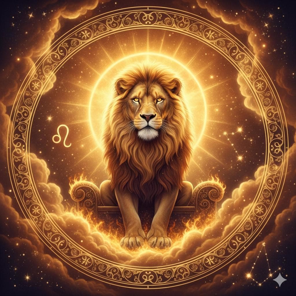 Leo zodiac sign symbol