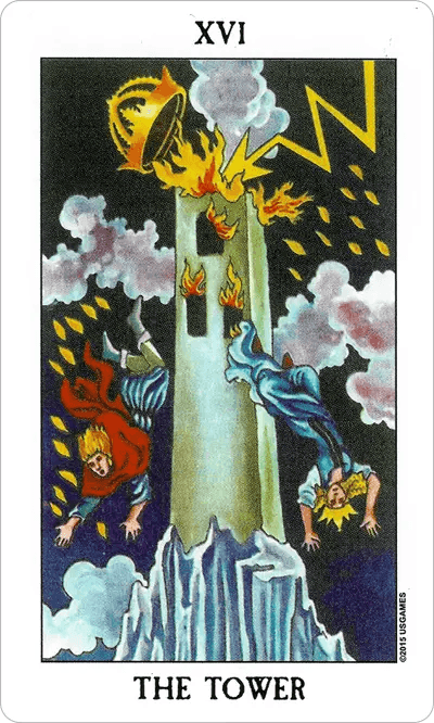 Sudden change, upheaval, revelation