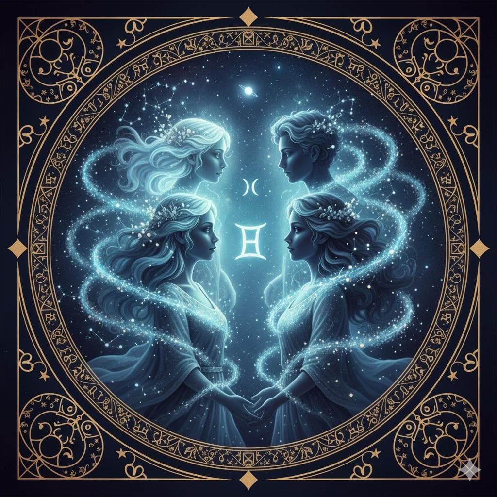 Gemini zodiac sign symbol